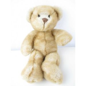 Soft 12" First Main Simpleton Bear 1764 Faux Mink Plush Stuffed
